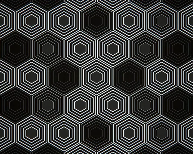 5:4 Industrial | Abstract Hexagons 60fps Motion Loop Wallpaper