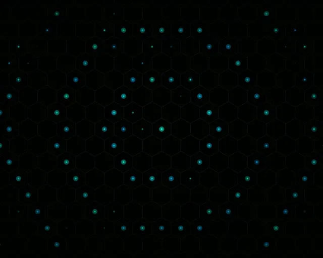 5:4 Industrial | Animated Hexagons 60fps Screensaver VJ Loop