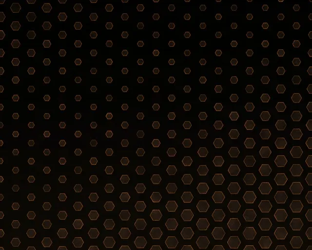 5:4 Industrial | Bronze Hexagon Pattern Rotating 60fps Screensaver Motion Background