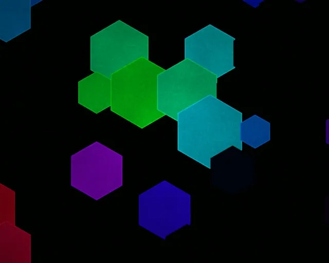 5:4 Industrial Hexagon 60fps Screensaver | Colorful Animated Live Wallpaper Motion