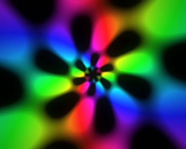 5:4 Industrial | Neon Kaleidoscope 60fps Live Wallpaper VJ