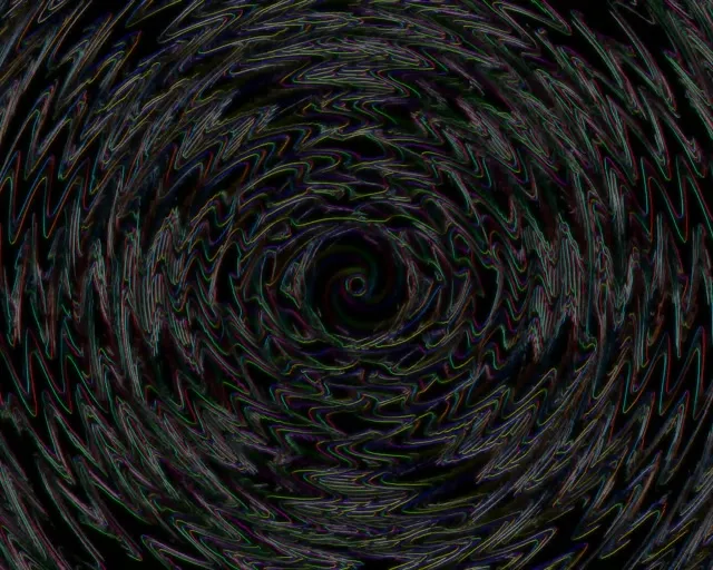 5:4 Industrial Screensaver 60fps Spiraling Vortex VJ Loop