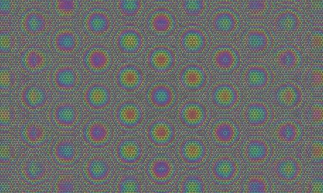 5:3 Wide | 60fps Hypnotic Magenta Gold Rotating Screensaver Live Wallpaper