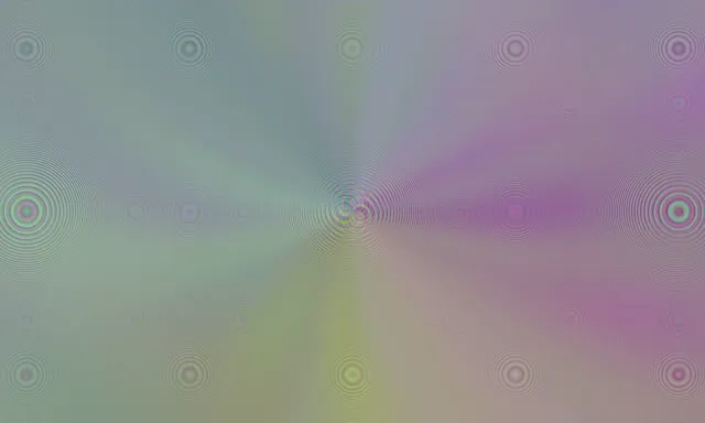 5:3 Wide | 60FPS Kaleidoscope Screensaver | VJ Animation Neon Colorful Ripple Effect