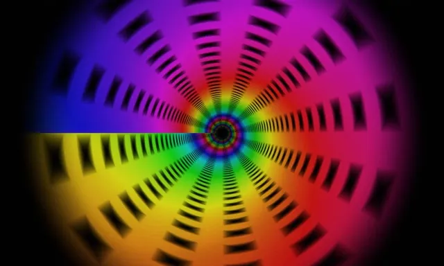 5:3 Wide | 60fps Neon Kaleidoscope Screensaver Live Wallpaper Rainbow Vortex