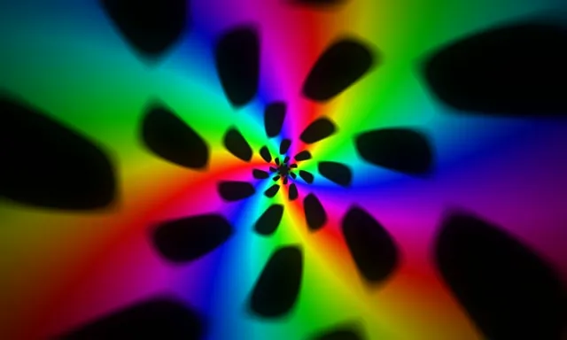 5:3 Wide 60FPS Neon Kaleidoscope Screensaver Live Wallpaper