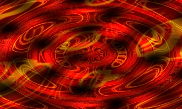 5:3 Wide 60fps Neon Tunnel Screensaver - Neon Wave Fractal Burst Video Loops