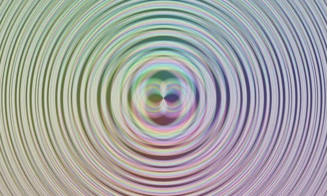 5:3 Wide | 60FPS Rainbow Spiral Vortex | Screensaver Background Edit VJ