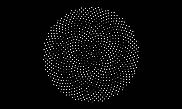 5:3 Wide 60fps Screensaver - Hexagon Live Wallpaper White VJ Animation