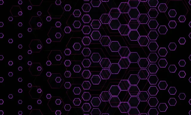 5:3 Wide 60fps Screensaver Neon Tunnel Background Edit Purple Geometric Tunnel