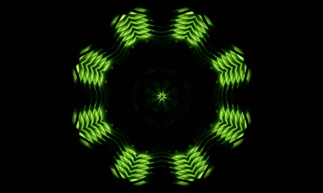 5:3 Wide 60fps Screensaver Neon Tunnel Live Wallpaper Bright Neon Glow