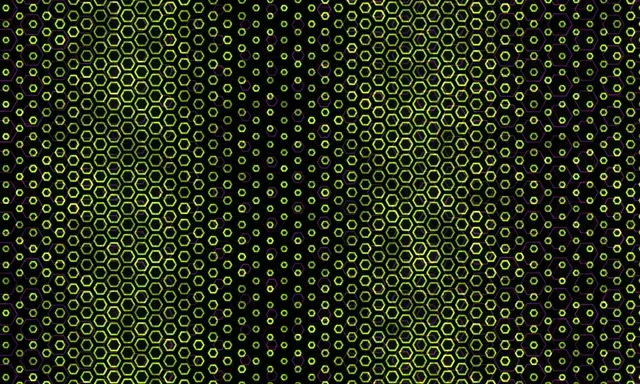 5:3 Wide 60fps Screensaver Neon Tunnel Live Wallpaper Yellow Glowing Pattern