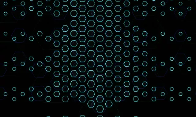 5:3 Wide 60fps screensaver neon tunnel motion background glowing cyan