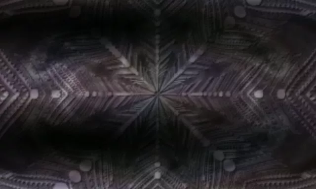 5:3 Wide 60fps Screensaver Neon Tunnel Stacked Diamond Kaleidoscope Video Loops