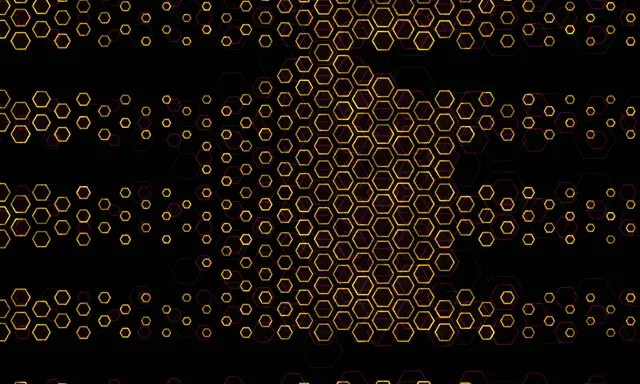 5:3 Wide | Hexagon Spiral Pattern 60FPS Screensaver | VJ Animation