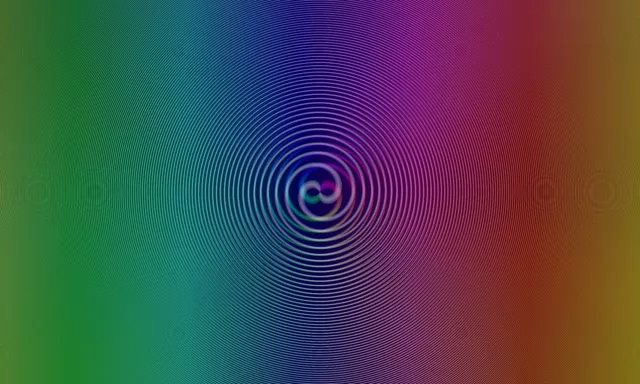 5:3 Wide Morphing Crimson Chartreuse Spiral Kaleidoscope VJ Loop 60FPS