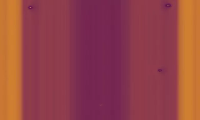 5:3 Widescreen 60fps Screensaver Neon Tunnel Orange Purple Corridor Motion Background