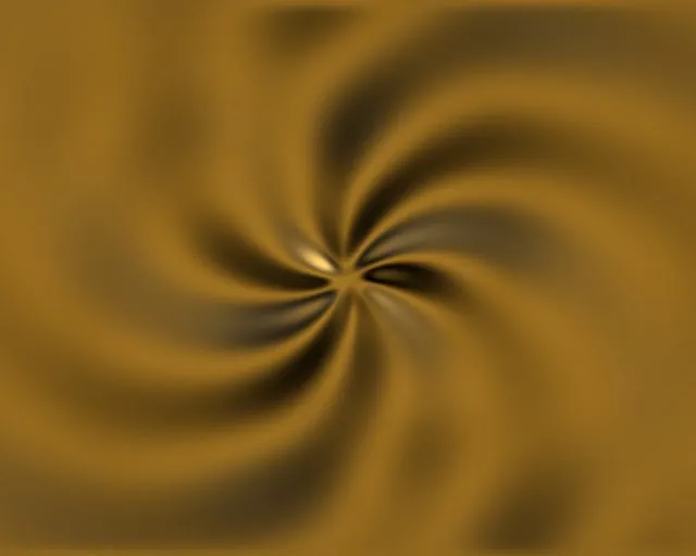 5:4 Industrial | 60fps Golden Spiral Screensaver VJ Animation Golden Twist