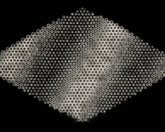 5:4 Industrial 60FPS Hexagon Kaleidoscope Screensaver Live Wallpaper