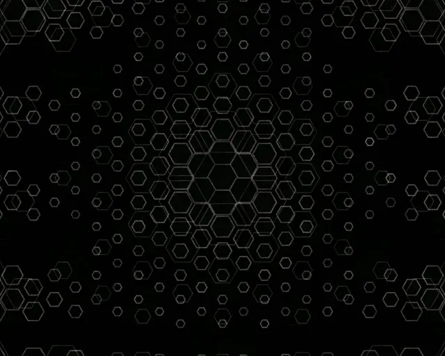 5:4 Industrial | 60fps Hexagon Screensaver Background for Edits Neon Dark