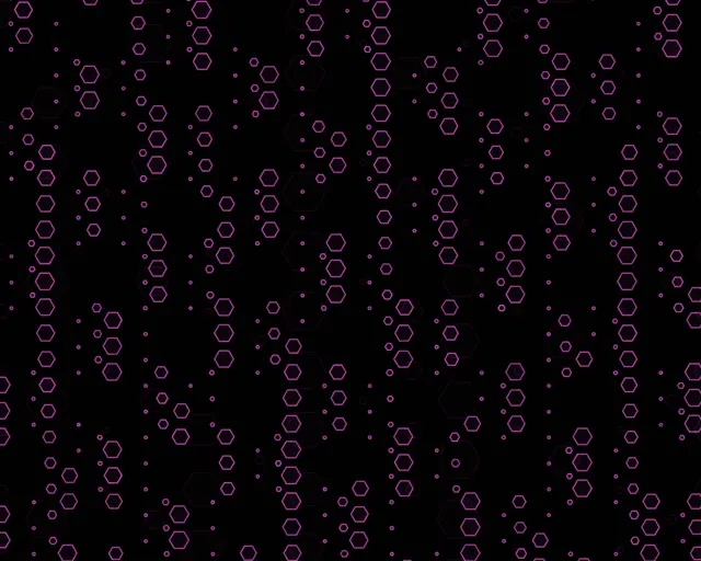 5:4 Industrial 60fps Hexagon Screensaver | Pink VJ Loop Live Wall