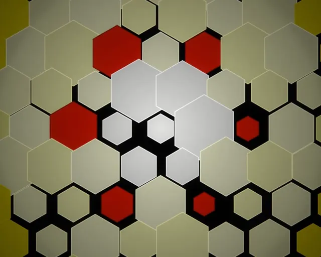 5:4 Industrial | 60fps Hexagon Screensaver VJ Background