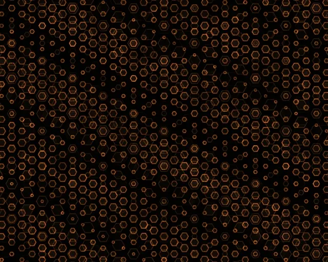 5:4 Industrial | 60FPS Hexagon Tunnel Screensaver VJ Loop Abstract