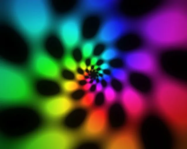 5:4 Industrial | 60fps Neon Spiral Screensaver Live Wallpaper VJ Animation