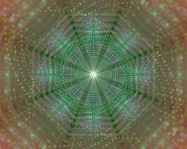 5:4 industrial تونل نئون 60fps صفحه حفاظ vj loop vortex pixelated شعاعی