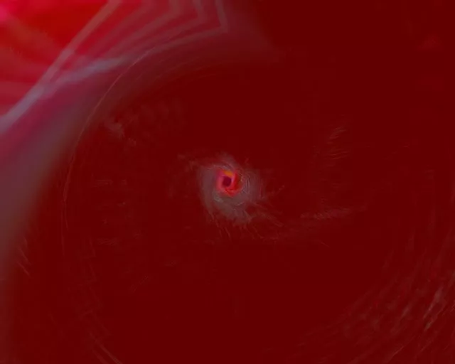 5:4 Industrial Neon Tunnel Spiral Vortex 60fps Screensaver VJ Loop