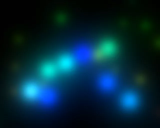 5:4 Industrial Neon Tunnel VJ Loop 60fps Cyan Blue Orbs Screensaver