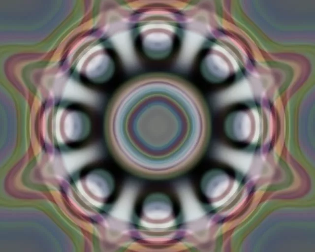 5:4 Industrial Neon Tunnel VJ Loop 60fps Kaleidoscope Screensaver