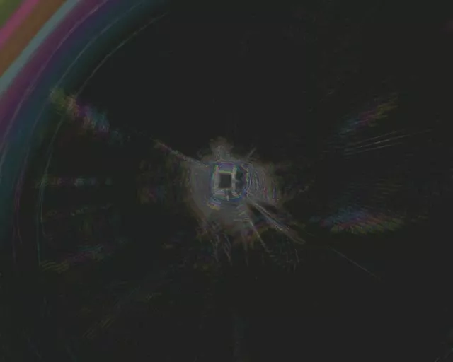 5:4 工業霓虹隧道 vj loop 60fps 螢幕保護程式脈動幾何渦旋