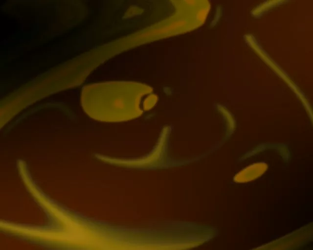 5:4 Medium 60fps Neon Tunnel Screensaver Yellow Flowing Tunnel Layers VJ Content