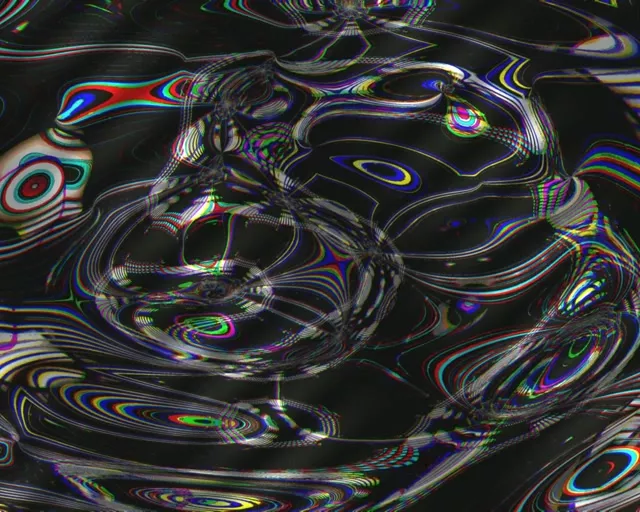 5:4 Square 60fps Neon Tunnel Screensaver - Hypnotic Neon Spiral Vortex Video Loops