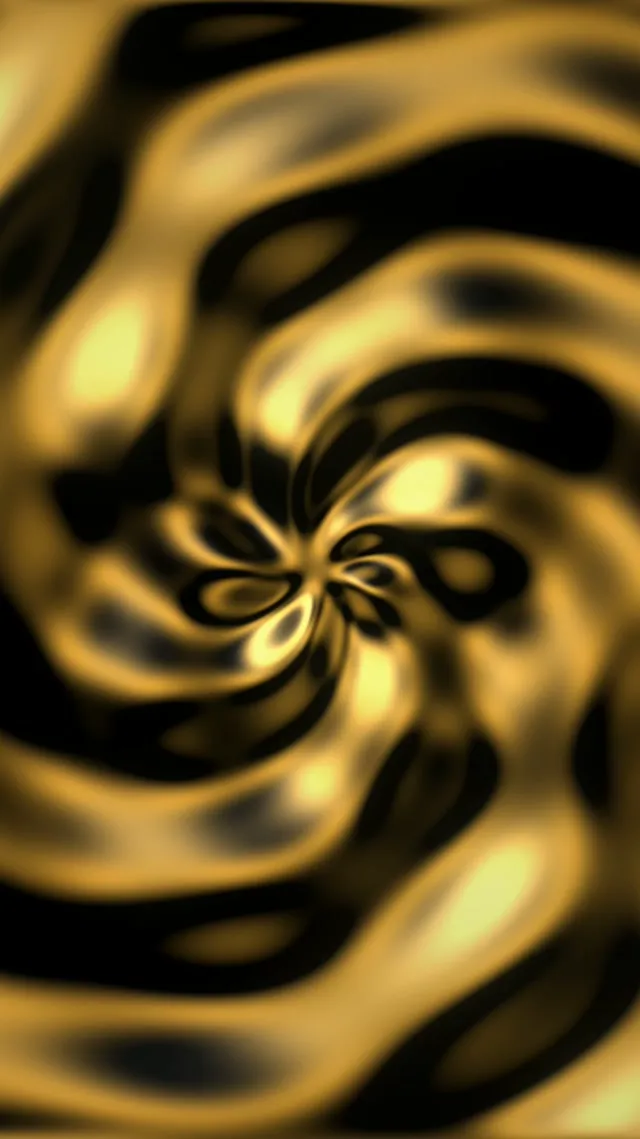 9:16 Reels | 60fps Golden Spiral Live Wallpaper Screensaver