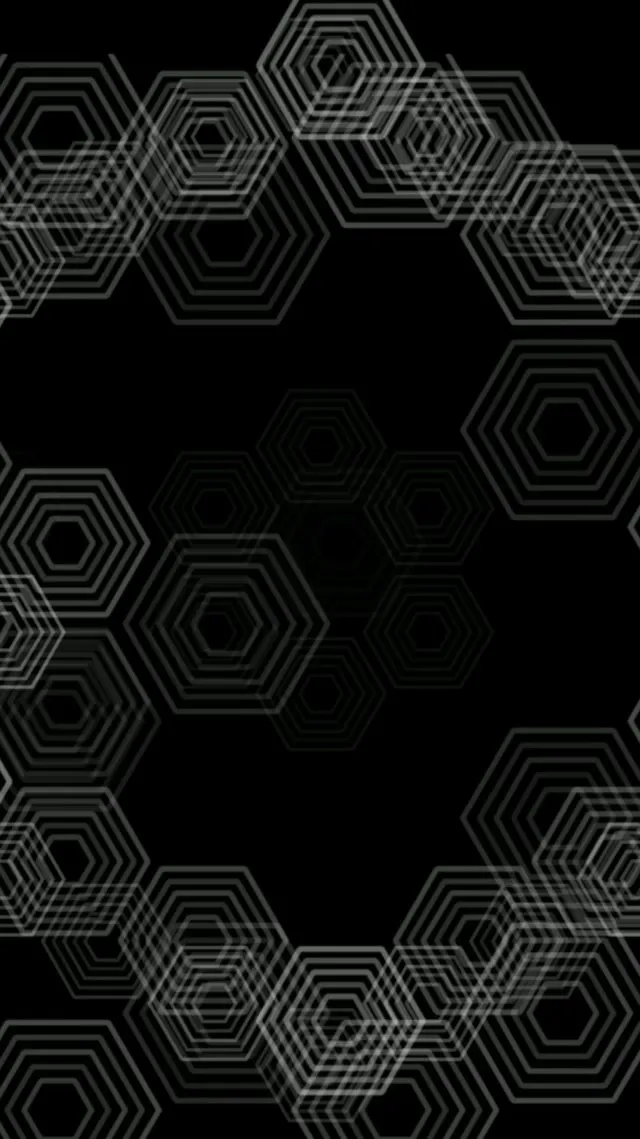 9:16 Reels | 60fps Hexagonal Motion Screensaver - Live Wallpaper