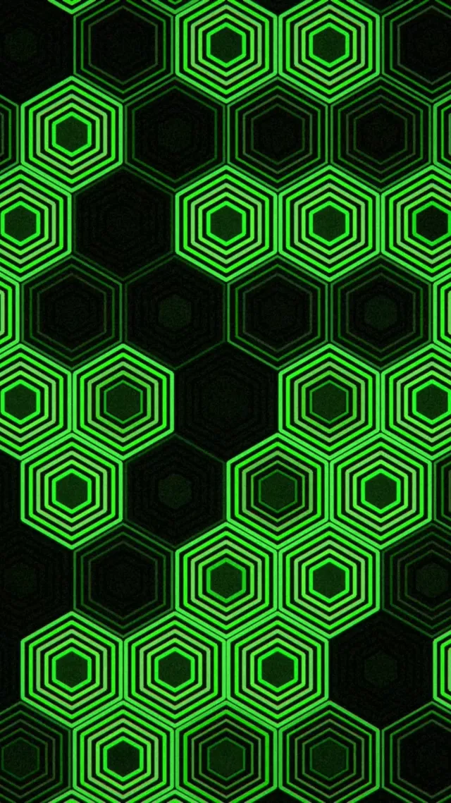 9:16 Reels 60fps Neon Hexagon Live Wallpaper Screensaver for Streaming