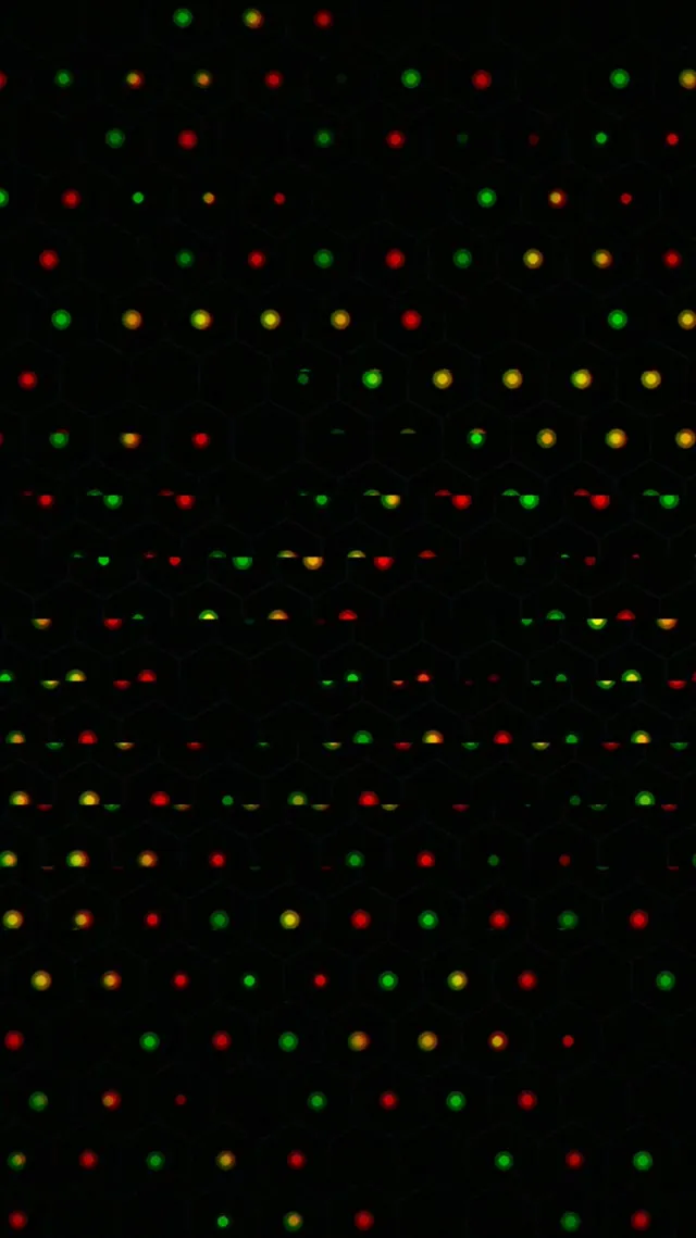 9:16 Reels | 60fps Screensaver - Colorful Particle Rain LED Live Wallpaper