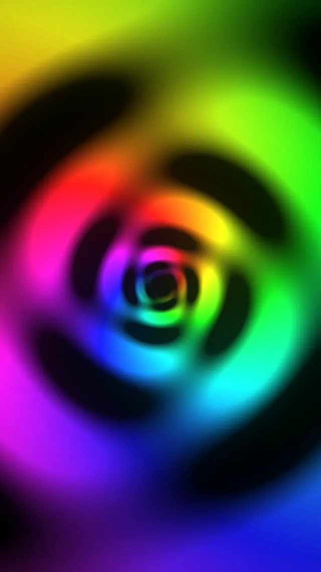 9:16 Reels | 60fps Screensaver | Colorful Spiral Vortex Live Wallpaper