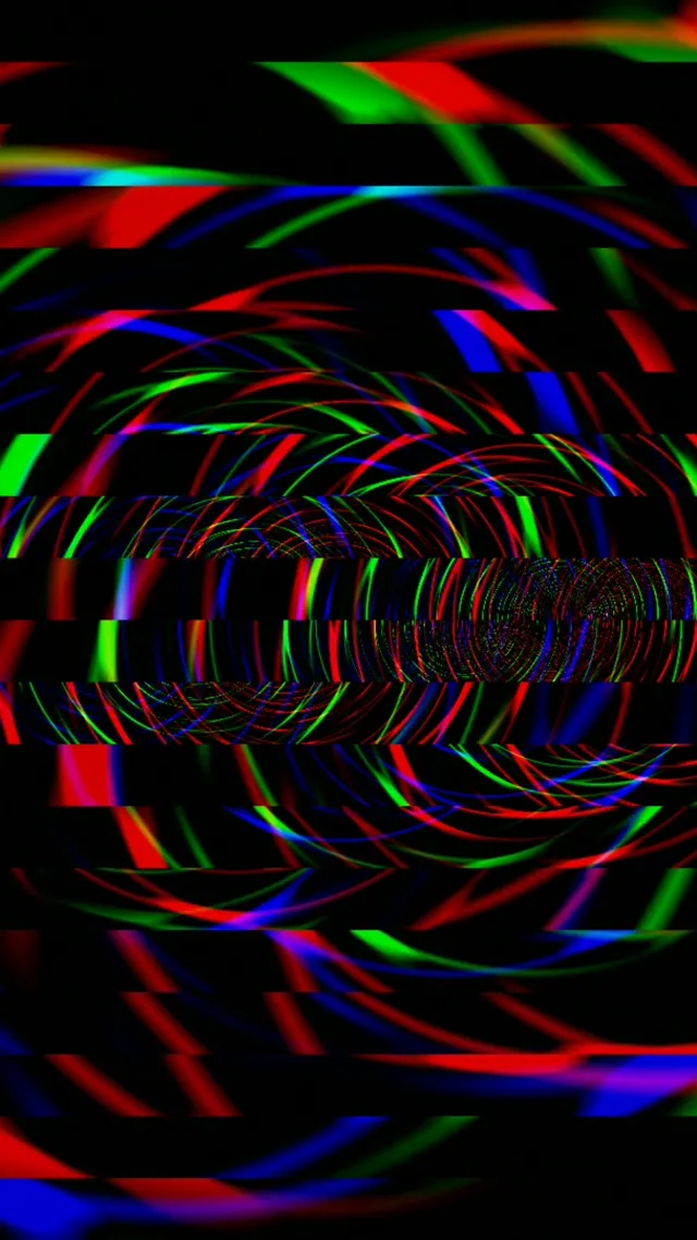 9:16 Reels | 60fps Screensaver - Colorful Swirl Motion Background | Night Space