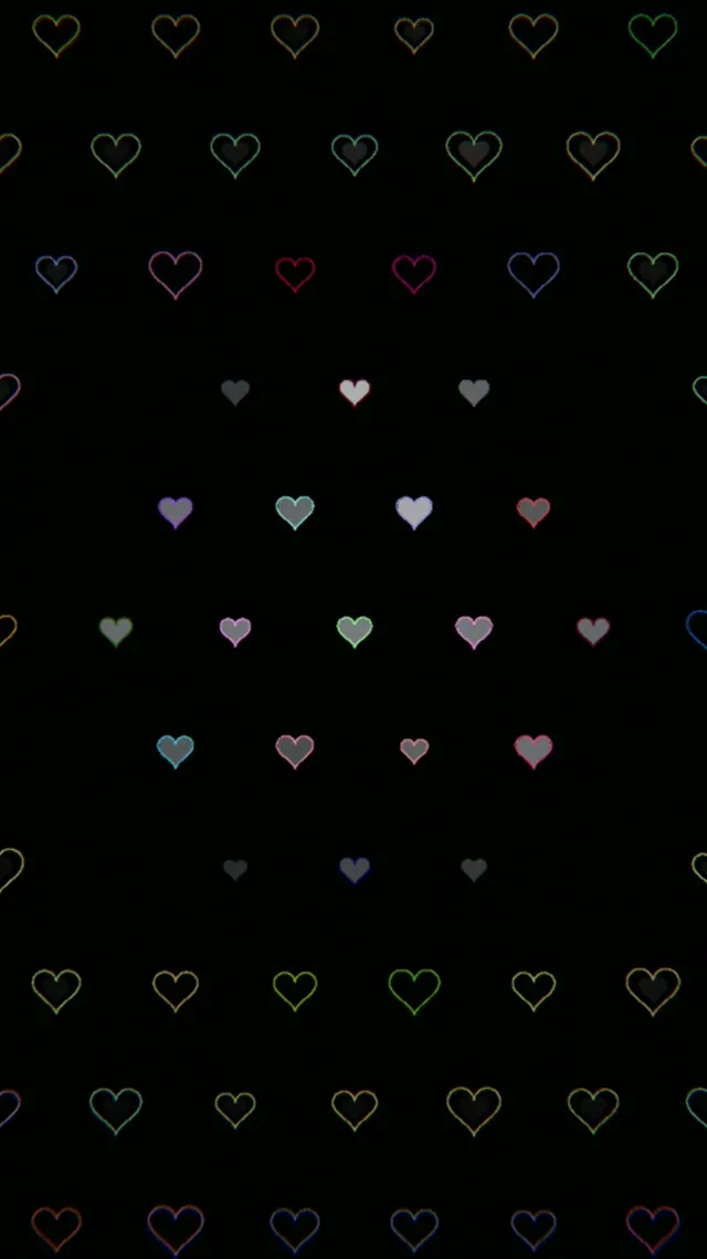 9:16 Reels | Animated Hearts 60fps Screensaver Motion Background