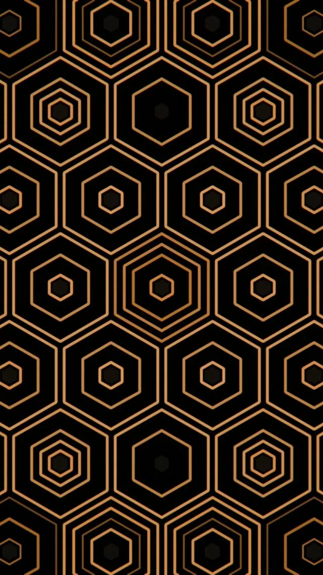 9:16 Reels | Dark Hexagon Motion Background 60fps Screensaver