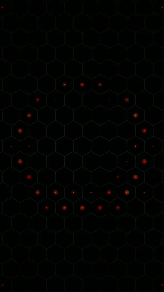 9:16 Reels | Glowing Red Nodes 60fps Motion Background Live Wallpaper