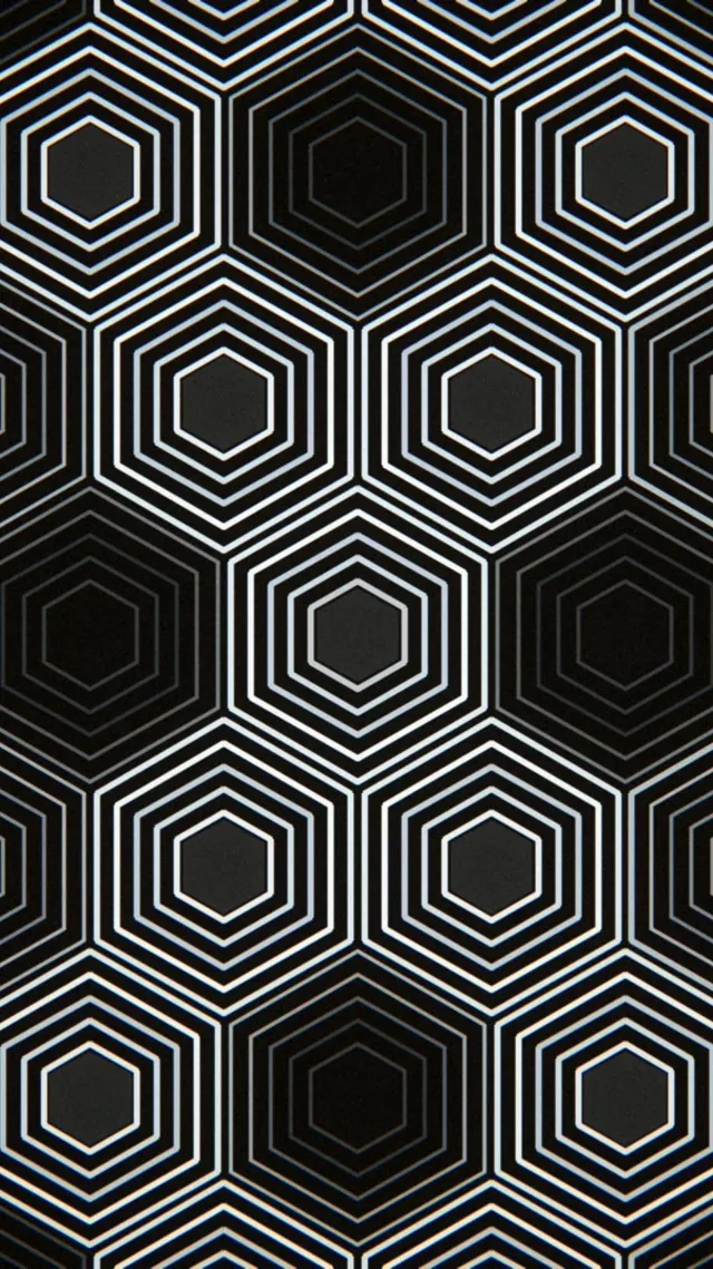 9:16 Reels | Hexagon Pattern 60fps Live Wallpaper Screensaver