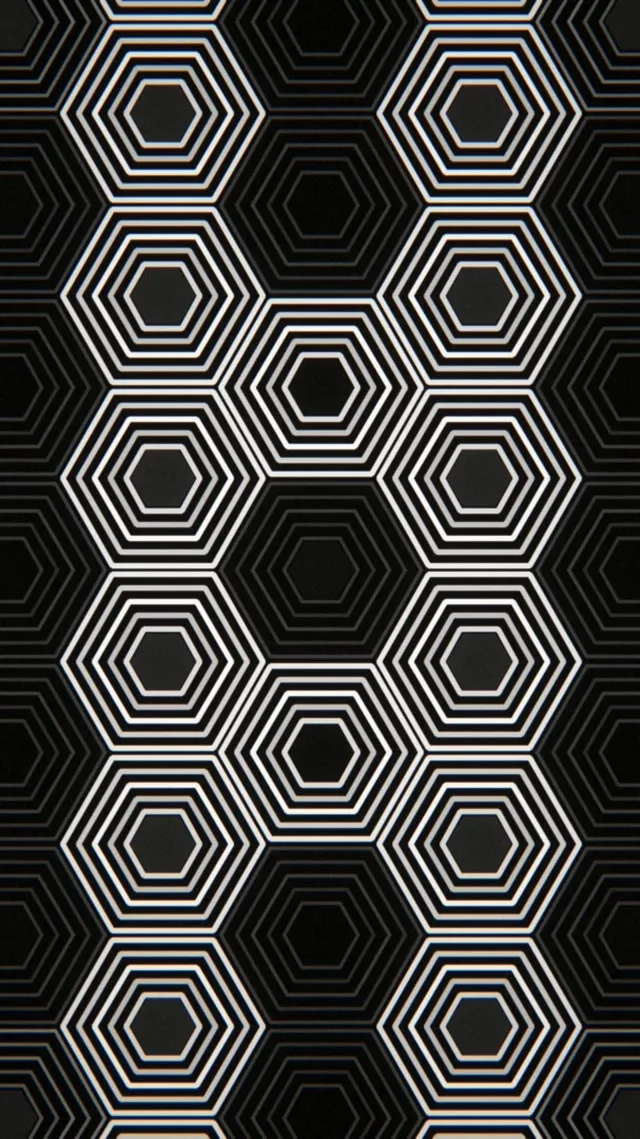 9:16 Reels | Hexagonal Pattern 60fps Live Wallpaper Motion Background