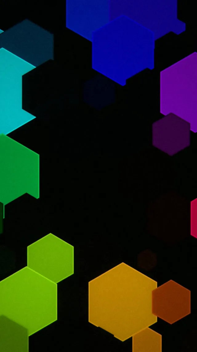 9:16 Reels | Hexagonal Shapes 60fps Live Wallpaper Screensaver