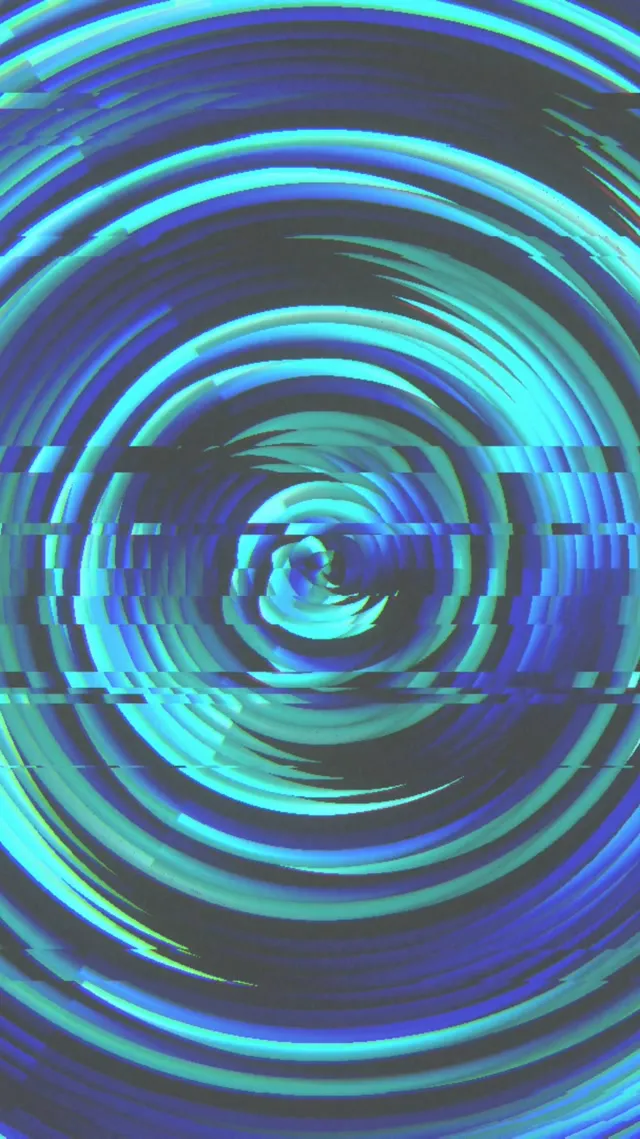 9:16 Reels | Neon Glitch Spiral 60fps Live Wallpaper Screensaver