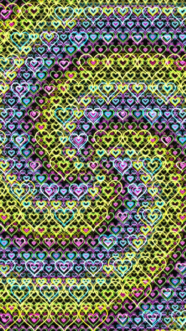 9:16 Reels | Neon Heart Motion Background 60fps Screensaver