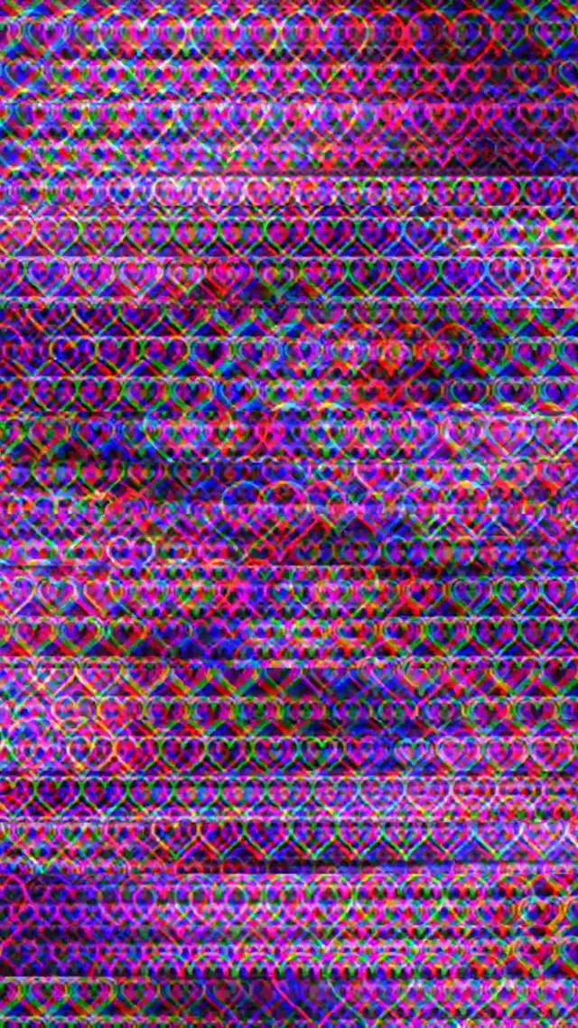 9:16 Reels | Vibrant Neon Hearts 60fps Live Wallpaper